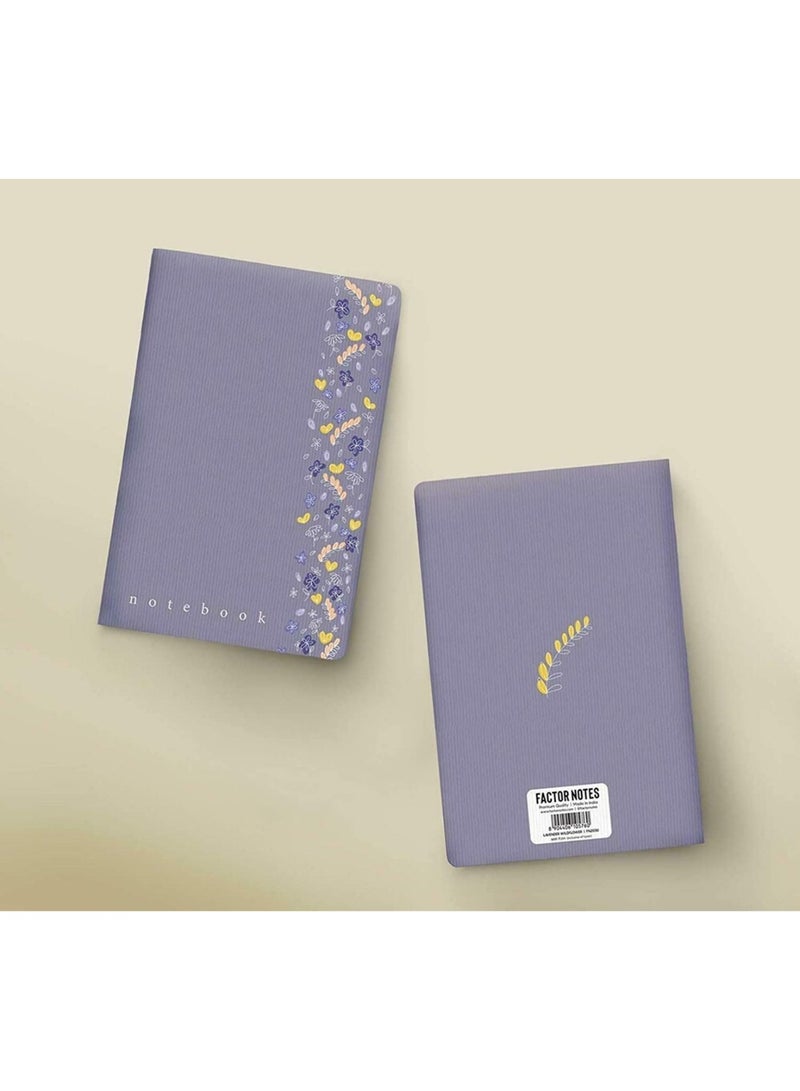 FACTOR NOTES دفتر ملاحظات بحجم A5 عادي 100 جرام سمك 144 صفحة - Image 5